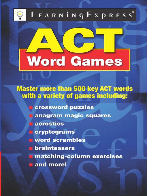Title details for ACT Word Games by LearningExpress LLC Editors - Available